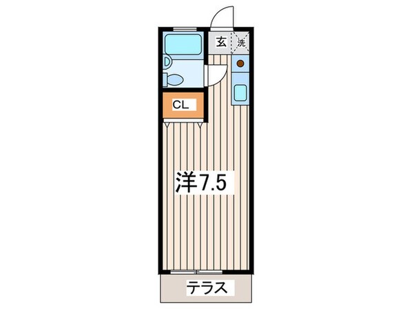 エクセルつくし乃の物件間取画像